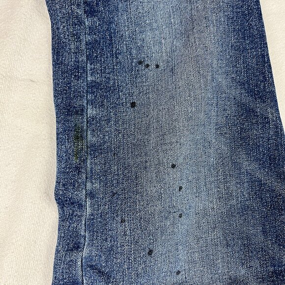 Levi's 510 Skinny Blue Jeans Size 16 Reg 28x30 Stretch Denim Adjustable Boys Kid - Picture 13 of 16